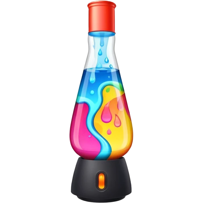 Сделай лавовую лампу настольную emoji