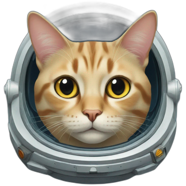 cat from outer space emoji