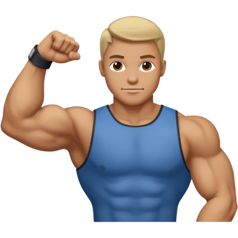 Bíceps Flexionado direito emoji