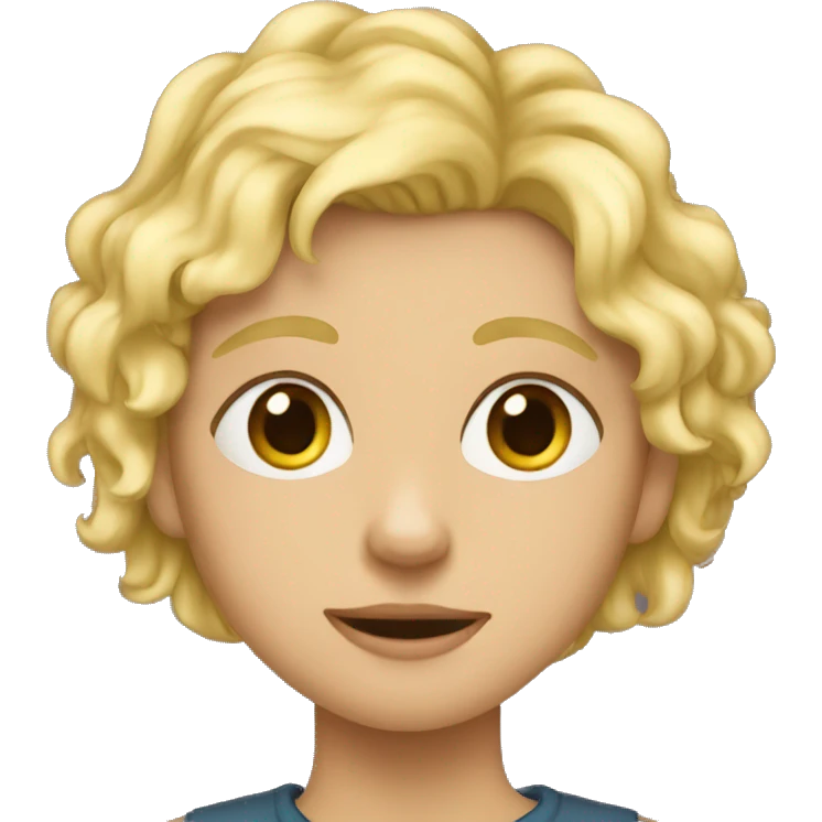 Fille qui tweek emoji