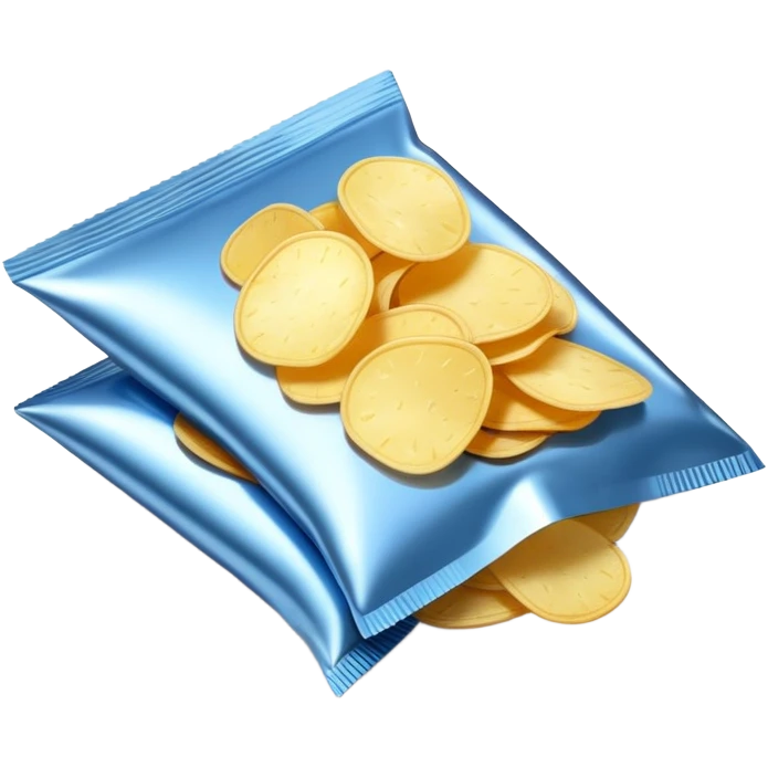 chrome potato chips pack emoji