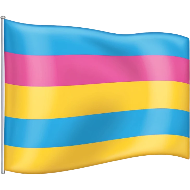 Pansexual small flag emoji emoji