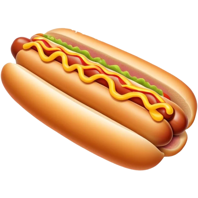 hot dog emoji