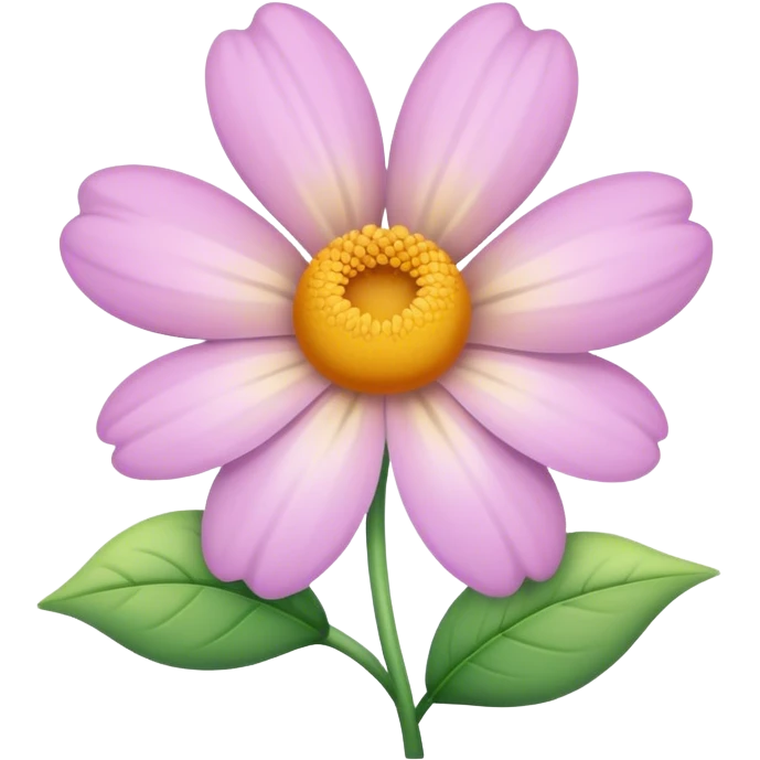 pastel flower emoji