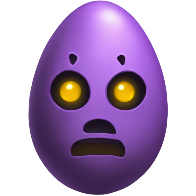 Radioactive eggs emoji