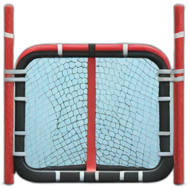 hockey gates with lock on it emoji