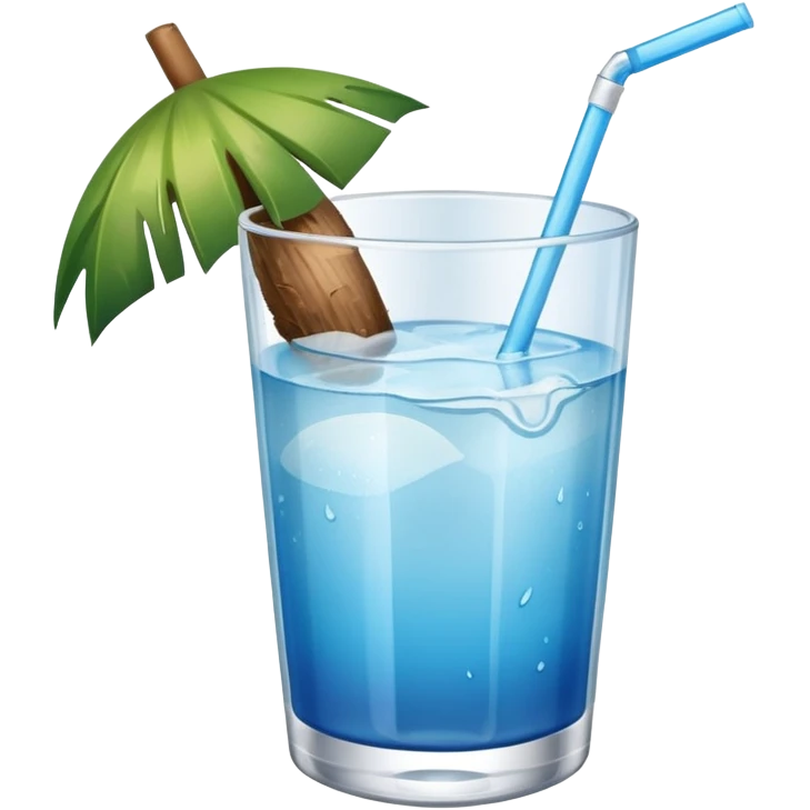 Coconut water emoji