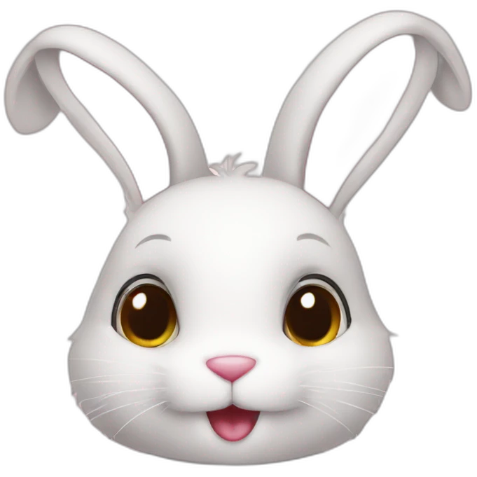 Bunny love emoji