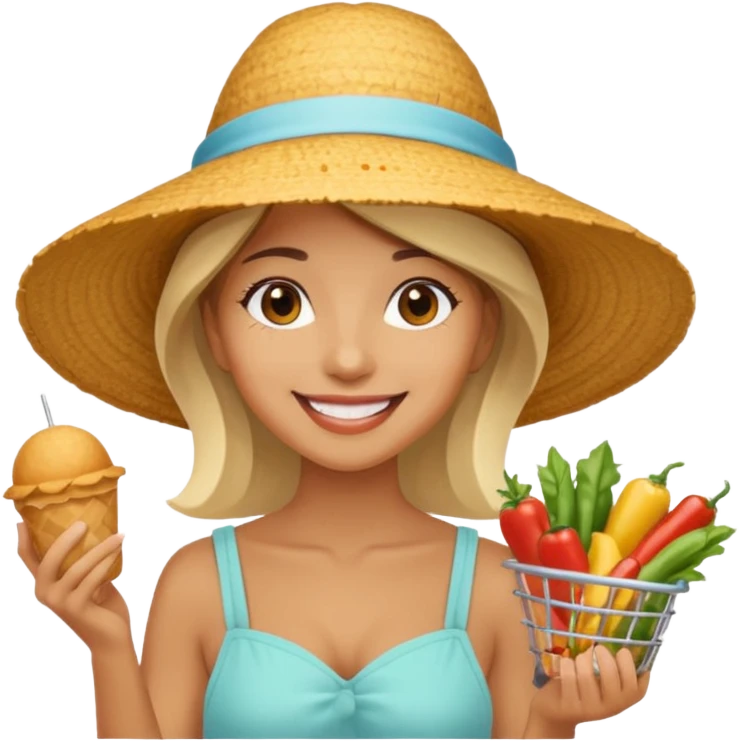 Street Food Shopper woman  emoji