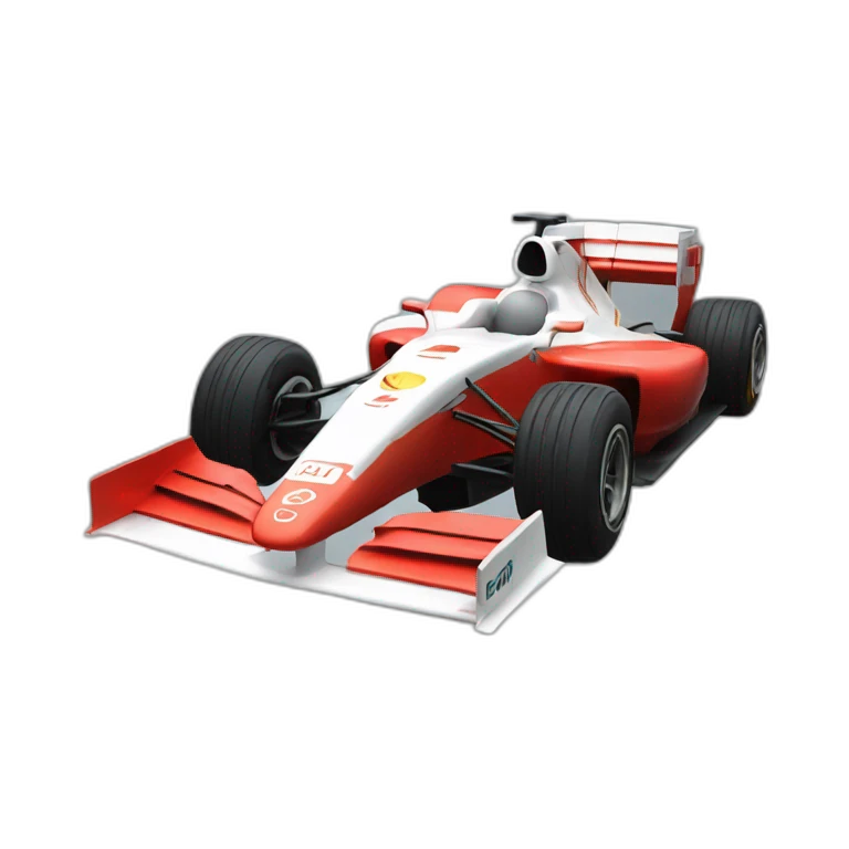 F1 car emoji