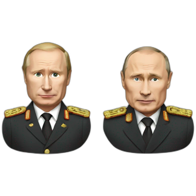 tramb and putin emoji