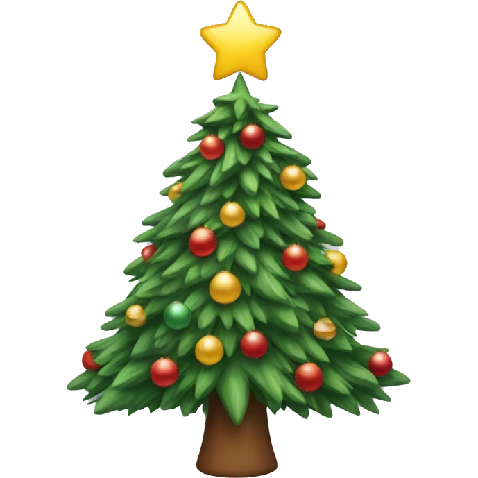 Christmas tree emoji