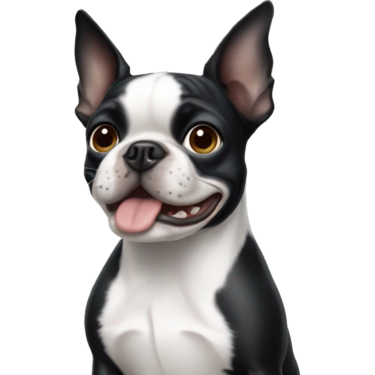 Boston terrier emoji