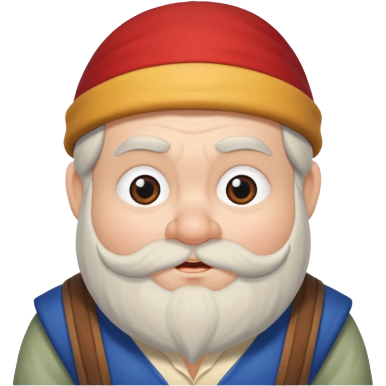 sneezy dwarf snow white emoji