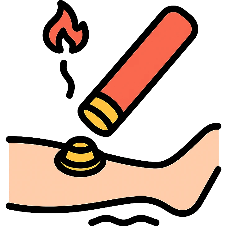 Moxibustion emoji