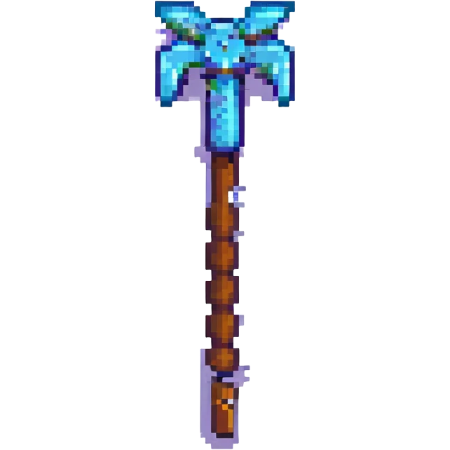 minecraft pickaxe pixel art style emoji