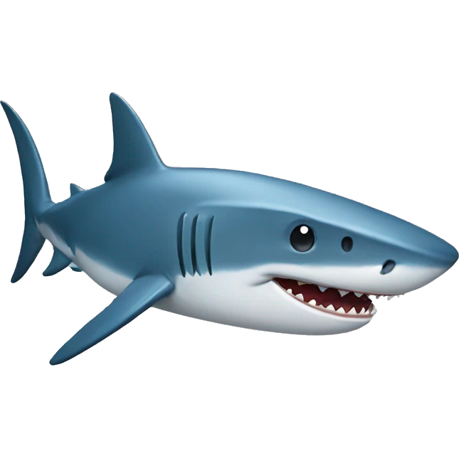 shark hat emoji