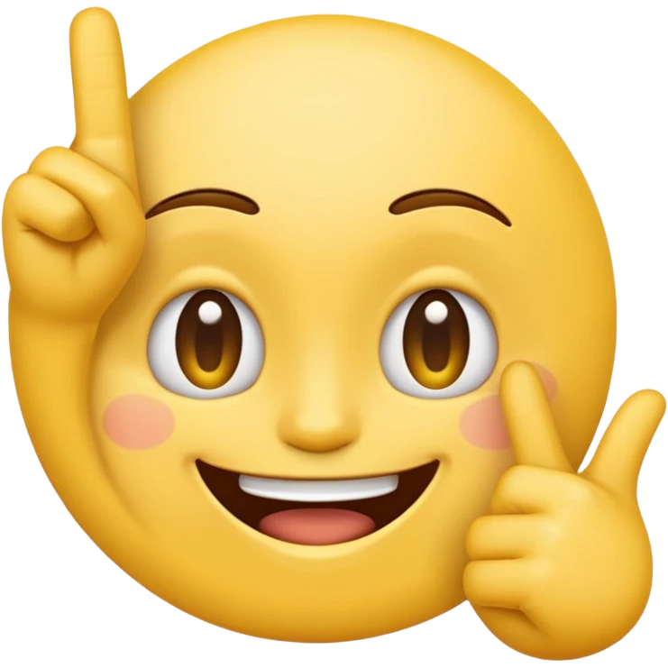 A normal emoji flipping me off emoji