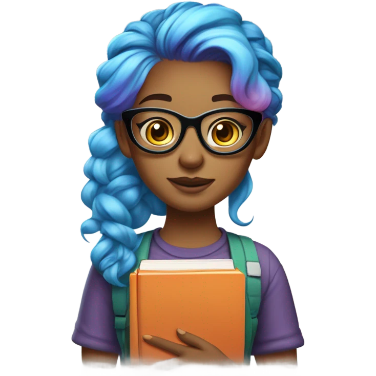 lesbian that’s a nerd  emoji