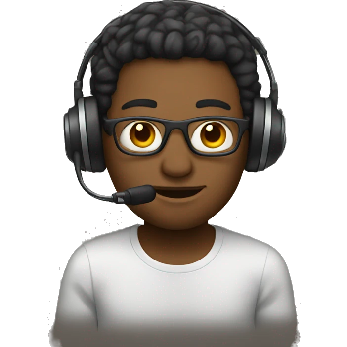 people recording emoji