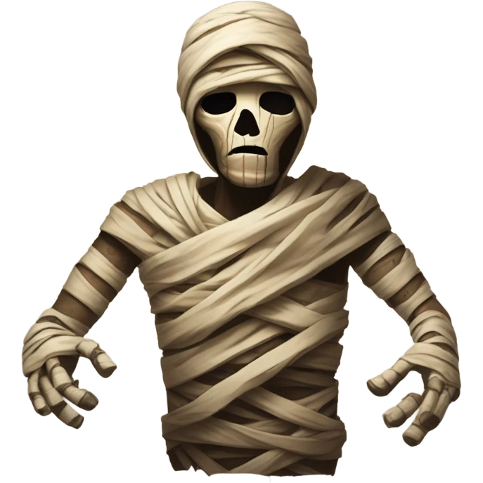 Mummy escaping tomb emoji