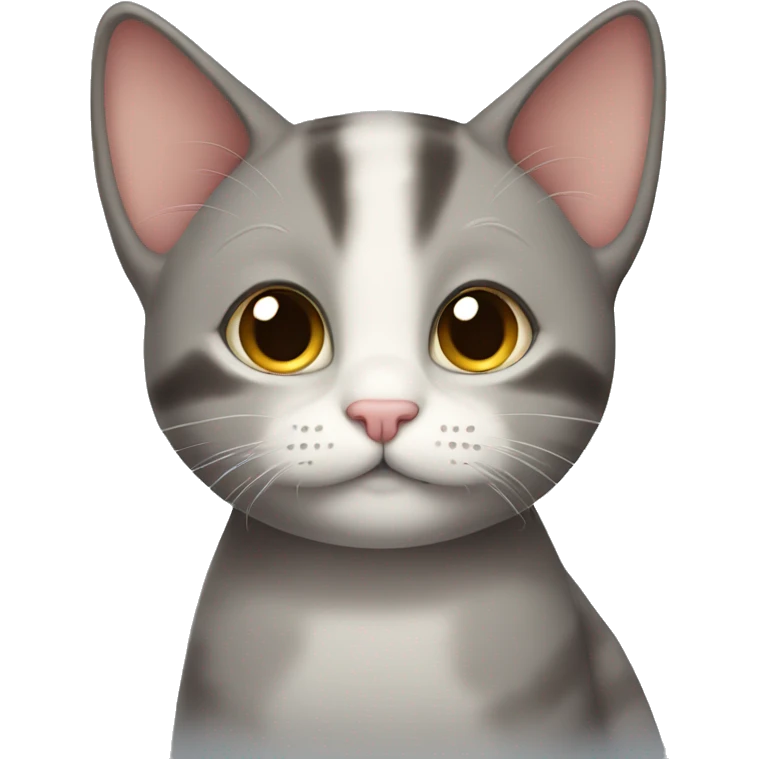 shy cat emoji