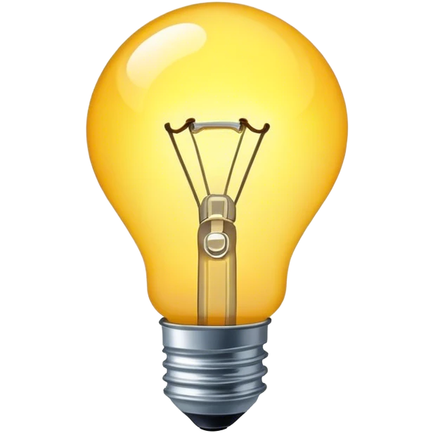 Bulbo della lampadina  emoji