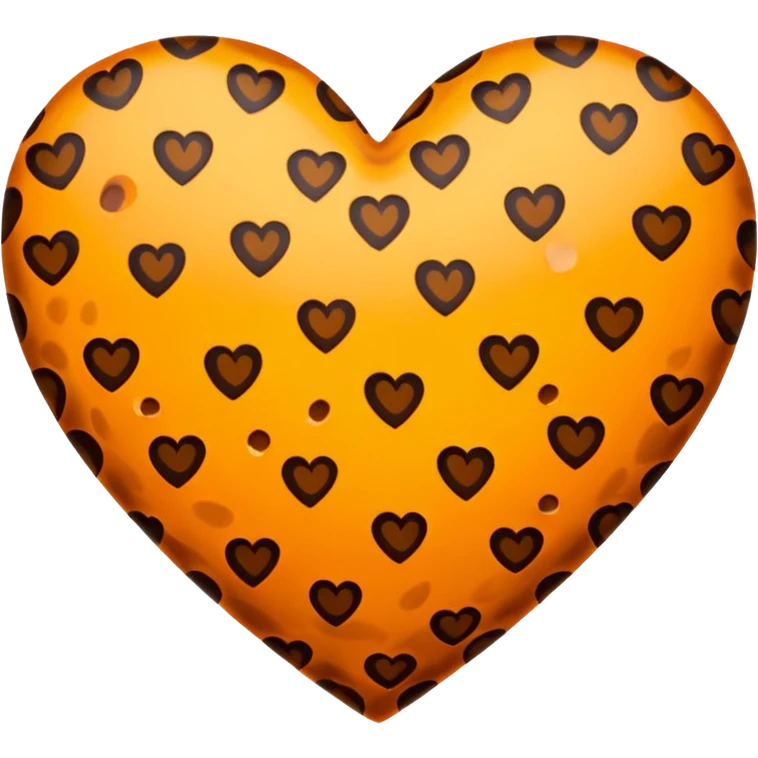 cuore leopardato  emoji