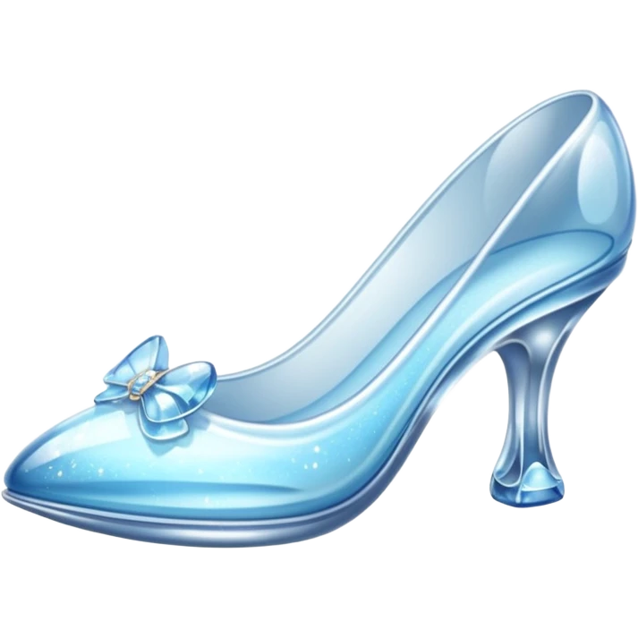 transparent glass slipper emoji