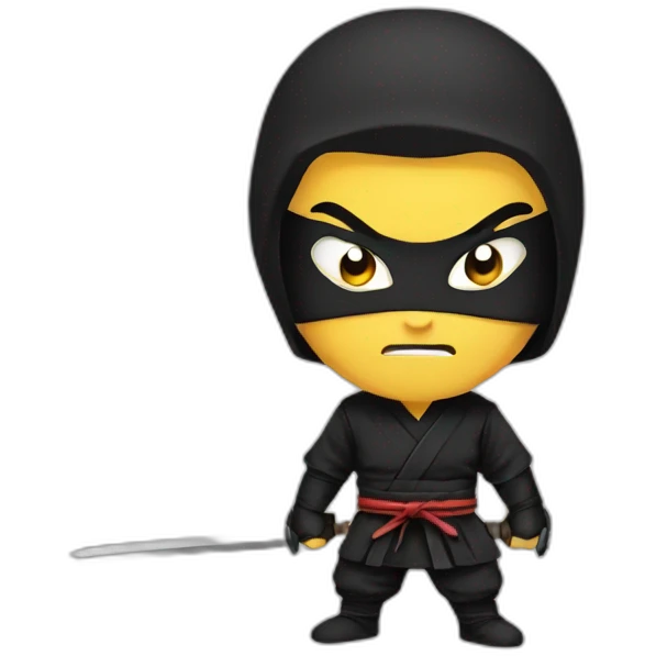 ninja angry emoji