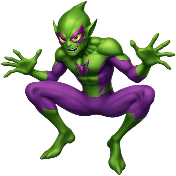 Green goblin's Spiderman  emoji
