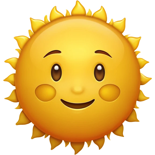 sun emoji