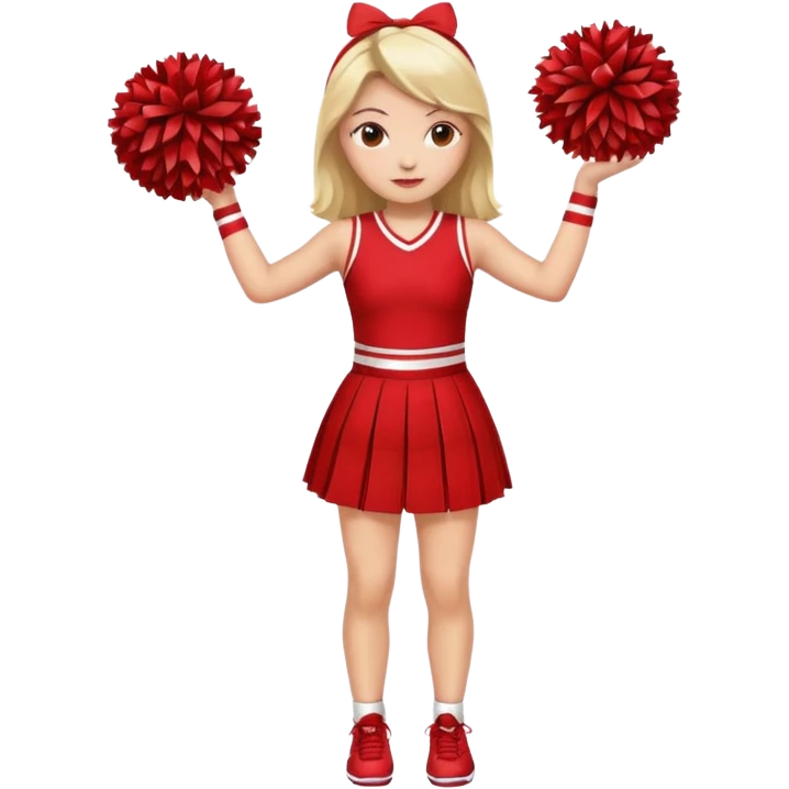 cheer leader dress emoji