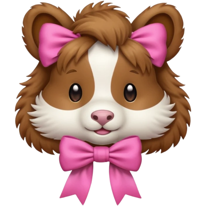 cowtail with bow on it emoji