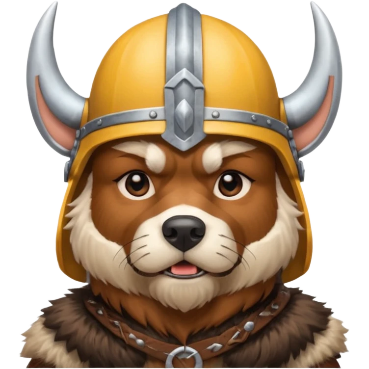 Viking dog emoji