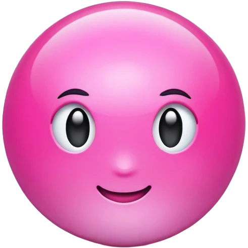 Pink emoji