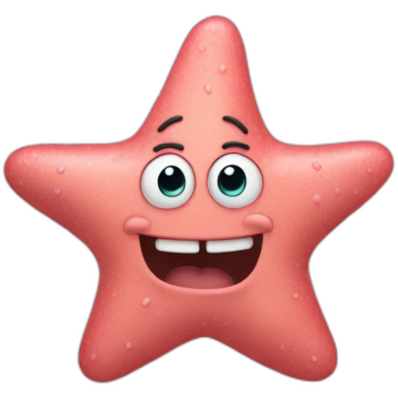 Patrick star emoji