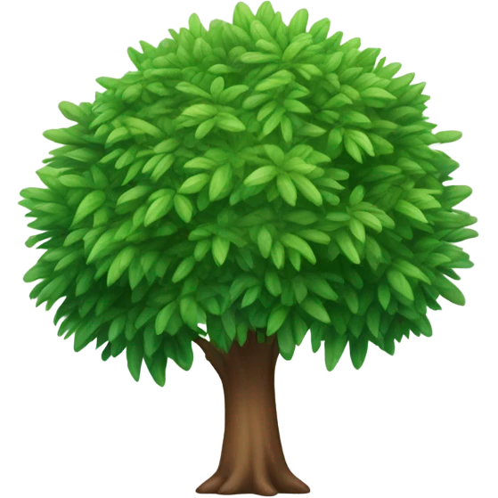 Evergreen emoji