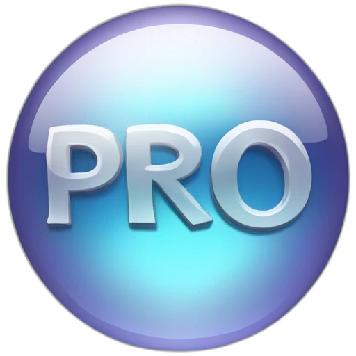 word "Pro" in crystal ball emoji