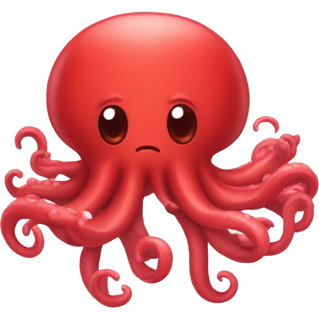 tentacules rouges emoji