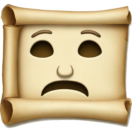 parchment emoji