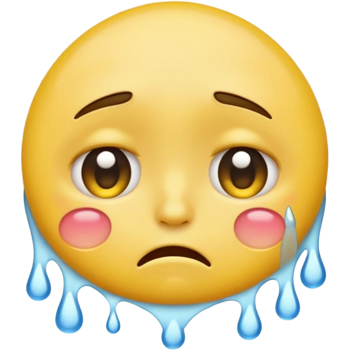 An emoji that is crying emoji