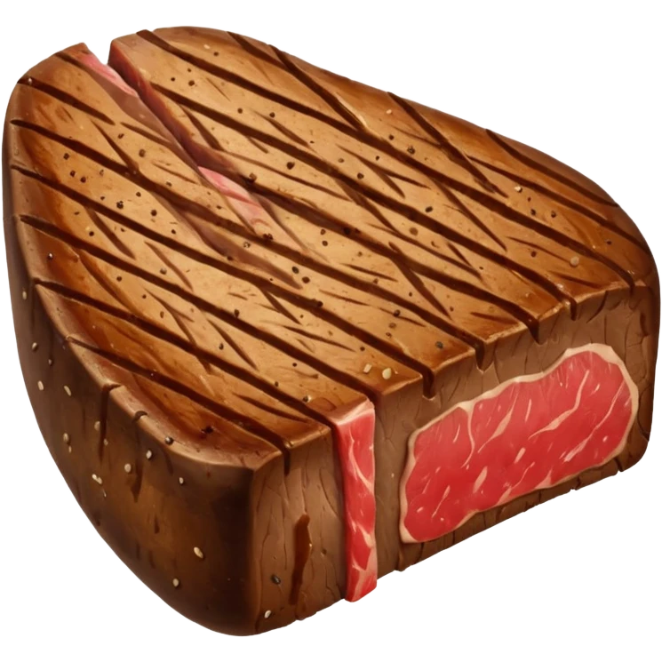 No puedo encontrar el bistec. emoji