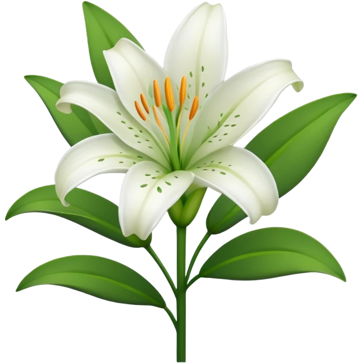Lilies flower emoji