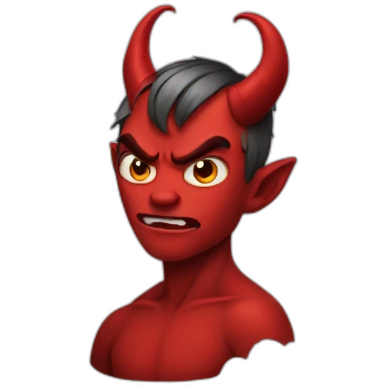 Devil boy emoji