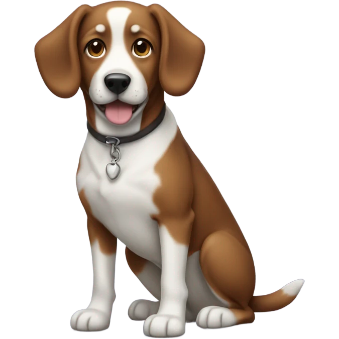 a dog emoji
