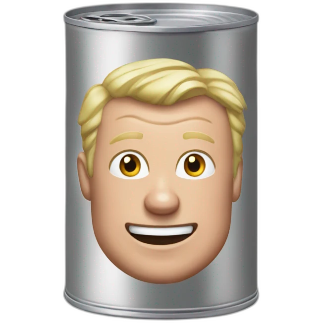 Can of mark speight meat emoji