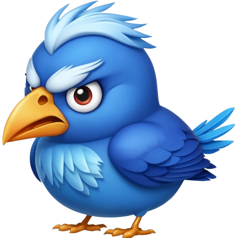 I want an emoji of ice bird and which is one of the character in angry birds story emoji