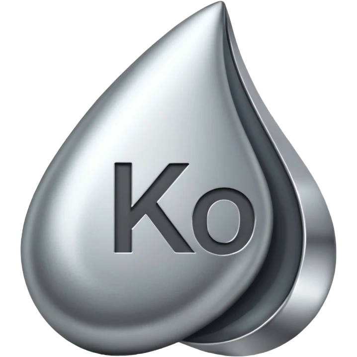 Scientific Symbol of potassium emoji