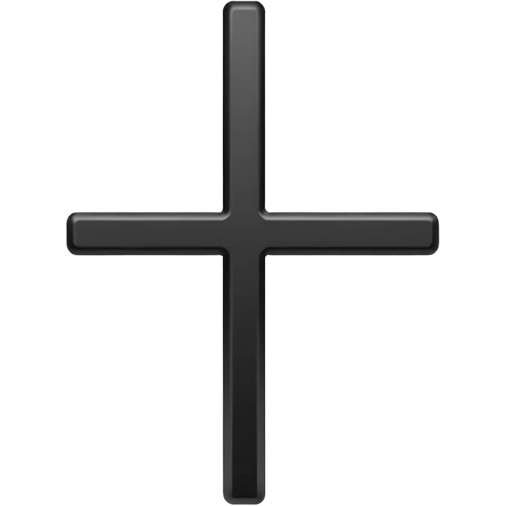 cross bar emoji iphone black emoji